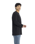 Next Level 6071 Men's Triblend Long-Sleeve Crew Side Thumbnail