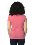 Threadfast Apparel 200RV Ladies' Ultimate V-Neck T-Shirt Back Thumbnail