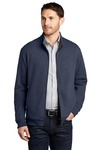 port authority k809 interlock full-zip Front Thumbnail