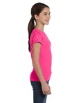 LAT 2616 Girls' Fine Jersey T-Shirt Side Thumbnail
