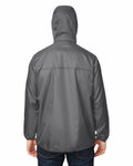 Team 365 TT77 Adult Zone Protect Packable Anorak Jacket Back Thumbnail