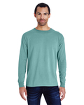 comfortwash by hanes gdh200 unisex garment-dyed long-sleeve t-shirt Front Thumbnail
