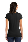 district dt6001 women's fitted very important tee ® Back Thumbnail
