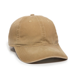 outdoor cap pdt-750 pigment dyed twill solid hat Front Thumbnail
