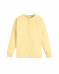 ComfortWash by Hanes GDH275 Youth Crew Long-Sleeve T-Shirt Front Thumbnail