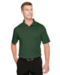 Harriton M348 Men's Advantage Snag Protection Plus Polo Back Thumbnail