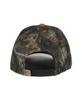 outdoor cap hpc615m structured camo mesh back hat Back Thumbnail