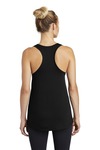 sport-tek lst402 ladies posicharge ® tri-blend wicking tank Back Thumbnail