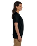 hanes 5780 ladies comfortsoft ® v-neck t-shirt Side Thumbnail