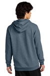 district dt7800 cloud fleece hoodie Back Thumbnail