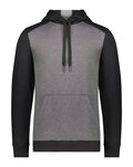 augusta sportswear 6865 three-season fleece pullover hoodie Front Thumbnail