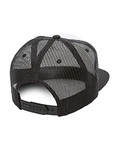yupoong 6005fw foam trucker with white front snapback Back Thumbnail