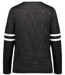 holloway 223346 girls monterey long sleeve tee Back Thumbnail