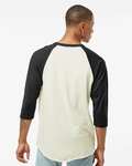 Tultex 0245TC Unisex Raglan Tee Back Thumbnail