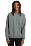 allmade al5004 unisex organic cvc fleece crewneck sweatshirt Front Thumbnail