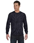 Tie-Dye CD2000 Adult 5.4 oz. 100% Cotton Long-Sleeve T-Shirt Front Thumbnail