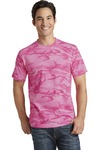 port & company pc54c core cotton camo tee Front Thumbnail