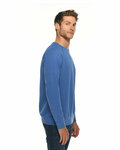 lane seven ls13004 unisex french terry crewneck sweatshirt Side Thumbnail