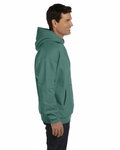 Hanes F170 Adult 9.7 oz. Ultimate Cotton® 90/10 Pullover Hooded Sweatshirt Side Thumbnail