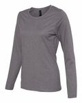 Hanes S04LS Nano-T® Women’s Long Sleeve Scoopneck T-Shirt Side Thumbnail