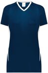 Augusta Sportswear 6915 Ladies Cutter+ V-Neck Jersey Front Thumbnail