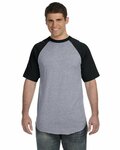 augusta sportswear 423 baseball short sleeve tee 2.0 Front Thumbnail