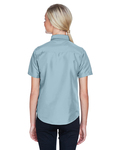 Harriton M580W Ladies' Key West Short-Sleeve Performance Staff Shirt Back Thumbnail