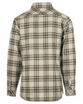 Burnside B8212 Woven Plaid Flannel With Biased Pocket Back Thumbnail