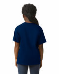Gildan G640B Youth Softstyle T-Shirt Back Thumbnail