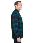 backpacker bp7001t men's tall yarn-dyed flannel shirt Side Thumbnail