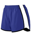 Augusta Sportswear 1266 Girls Pulse Team Shorts Front Thumbnail