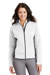 port authority l794 ladies two-tone soft shell jacket Front Thumbnail