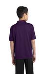port authority y540 youth silk touch™ performance polo Back Thumbnail