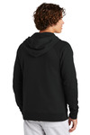 sport-tek stf201 drive fleece hooded full-zip Back Thumbnail