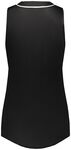 augusta sportswear 6913 ladies cutter+ sleeveless jersey Back Thumbnail