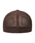 Flexfit 6511 Adult 6-Panel Trucker Cap Back Thumbnail