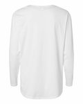 lat l3508 ladies' relaxed long sleeve t-shirt Back Thumbnail