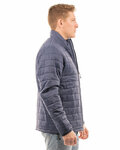 Burnside B8713 Adult Box Quilted Puffer Jacket Side Thumbnail