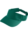 Augusta Sportswear 6226 Youth Sport Twill Visor Front Thumbnail