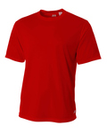 a4 n3252 men's birds-eye mesh t-shirt Front Thumbnail