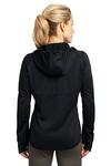 sport-tek l248 ladies tech fleece full-zip hooded jacket Back Thumbnail