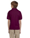 Gildan G880B Youth 6 oz., 50/50 Jersey Polo Back Thumbnail