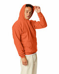 Hanes P170 Unisex Ecosmart® 50/50 Pullover Hooded Sweatshirt Side Thumbnail