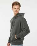 tultex t320 fleece hooded sweatshirt Side Thumbnail