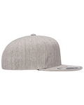 Flexfit 110F Adult Wool Blend Snapback Cap Side Thumbnail