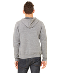 Bella + Canvas 3909 Unisex Triblend Sponge Fleece Full-Zip Hoodie Back Thumbnail
