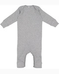 rabbit skins 4412 infant baby rib coverall Front Thumbnail