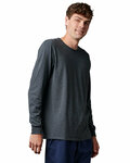 russell athletic 600lrus cotton classic long sleeve tee Side Thumbnail