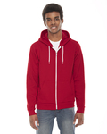 american apparel f497w flex fleece zip hoodie Front Thumbnail