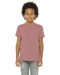 Bella + Canvas 3413Y Youth Triblend Short-Sleeve T-Shirt Front Thumbnail